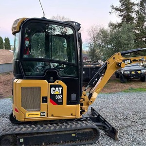 Prix de gros pour mini-excavatrice sur chenilles Cat 302, équipement de terrassement robuste, moteur, pompe à engrenages, garantie 1 an - Product Image 4