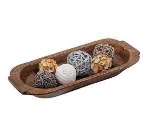 Eco Friendly Durable Handmade Wooden Serving and Decorative <b>Dough</b> <b>Bowl</b> for Hotels Restaurants Home Kitchen Accessories. - Product Image 5