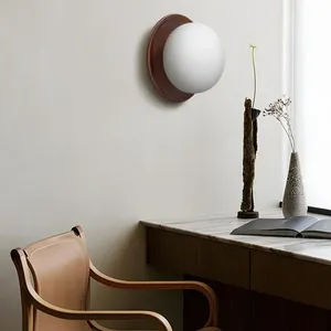 Lioren Modern Indoor LED Wall Light 4/6/10W E26 <b>Bulb</b> Base Brass Body Warm <b>White</b> CCT IP65 for Bedroom - Product Image 4