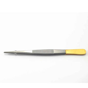 Pinzas para tejidos Micro Adson TC, pinzas lisas de 12cm, pinzas quirúrgicas dentales, instrumentos, pinzas TC dentales - Product Image 4