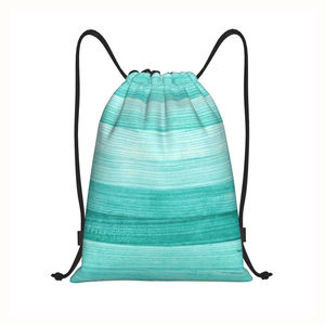 Customized Extra Large Nylon Drawstring Bag with Logo <b>Heavy</b> <b>Duty</b> Durable Travel Shopping Bag Cotton Canvas Material - Product Image 1