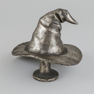 Lanterne de citrouille en aluminium poli à la main, surface patinée percée d'art, conçue pour fournir une décoration d'Halloween éclatante - Product Image 1