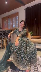 VESTIDO LOOK DE FIESTA DE DISEÑADOR CON TRABAJO DE BORDADO - Product Image 6