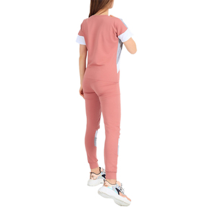 Chándal de algodón francés de alta calidad de gran tamaño para mujer, personalizado, ecológico, ligero, de secado rápido, conjuntos estampados de invierno - Product Image 4