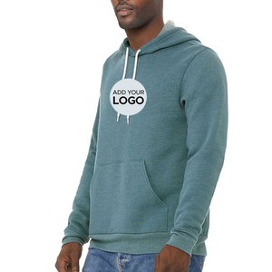 Sudadera con Capucha de Felpa de Peso Medio para Hombre, Sudadera con Capucha para Adultos, Sudadera Bella Canvas EcoSmart - Product Image 3