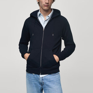Offre Spéciale à la mode hommes à manches longues fermeture éclair à capuche prix raisonnable haut conception hommes fermeture éclair à capuche - Product Image 2