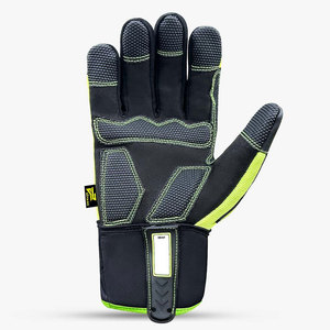 GUANTE DE SEGURIDAD DE IMPACTO TPR ACOLCHADO HEXÁGONO DE ALTA RESISTENCIA-ALTA CALIDAD IMPERMEABLE Y ANTIDESLIZANTE con PROTECCIÓN DE RETROCESO - Product Image 5