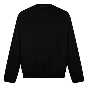 เสื้อกันหนาวแนวสตรีทสำหรับผู้ชาย, เสื้อกันหนาวขนแกะอบอุ่นทรงหลวมทันสมัยคอลเลกชันฤดูหนาวไม่มีกระเป๋าและซิป - Product Image 1