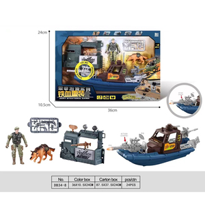 Venta al por mayor barco juego militar juego combate camión motocicleta transporte Avión Helicóptero chico inteligente ejército Base <span class=keywords><strong>juguete</strong></span> - Product Image 2