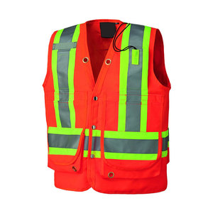 เสื้อกั๊กสะท้อนแสงนิรภัยแบบ Hi Vis ดีไซน์ใหม่ล่าสุด เสื้อกั๊กนิรภัยสำหรับทำงานที่มองเห็นได้ชัดเจน - Product Image 1