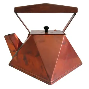 Bouilloire de service à thé et à lait en cuivre à prix attractifs Bouilloire de service de cuisine pour hôtel et restaurant avec poignée - Product Image 1