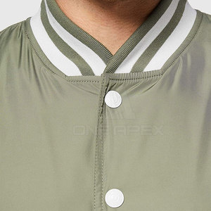 Veste de style universitaire slim pour homme, de haute qualité, respirante, à séchage rapide, en toile, tendance, article d'hiver, état neuf - Product Image 6