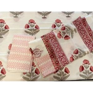 Conjuntos de Trajes de Algodón Estampados a Mano para Mujer, Ropa Elegante para Mujer - Product Image 4