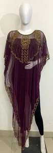 Black Friday <b>Sale</b> Beachwear Net Kaftan <b>Poncho</b> Sexy Hand-Embroidered Shrug Women Clothing Dress Maxi Evening Style Vacation Wear - Product Image 3