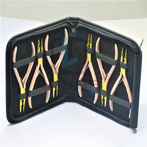 <b>Light</b> Pink & Gold <b>Plasma</b> Coloring Hair Extension Pliers Kit With Providing Free Custom Brand Labelling - Product Image 5