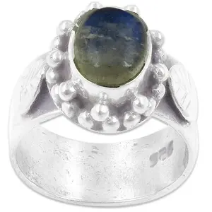 Anillo de Dedo del Pie de Plata 925 con Labradorita para Mujer, Joyería de Moda - Product Image 3