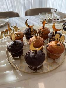 Bandeja de Servicio de Acero Inoxidable con Logotipo Personalizable para Decoración del Hogar de Oriente Medio, Apta para Lavavajillas, para Uso en la Cocina y la Sala de Estar - Product Image 6