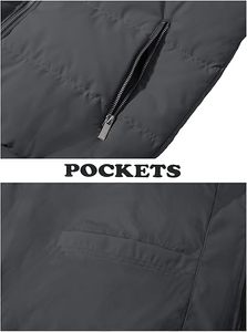 Chaqueta Cortavientos Acolchada con Capucha de Alta Calidad Hecha a Medida para Hombre, Material de Tela, Ropa de Exterior Fabricada en Pakistán - Product Image 6