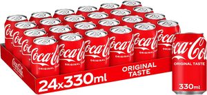 Coca-Cola Goût Original 24 x 330ml Canettes - Product Image 2