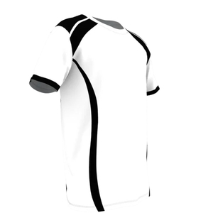 T-shirts pour hommes en coton biologique 100% tricoté 300 grammes col rond écologiques formels unis vierges sérigraphiés avec logo sur le devant - Product Image 3