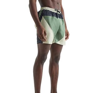 Short de bain pour hommes, coupe classique, design à empiècements, 100% nylon, pour entraînement sportif et plage, vente en gros, meilleures ventes - Product Image 2