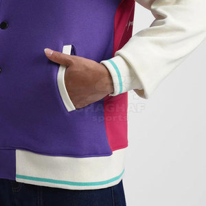Veste Letterman classique, vêtements universitaires, veste chaude, coupe confortable, tissu doux, veste d'hiver - Product Image 5