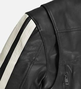 Chaqueta de invierno ajustada para hombre más vendida Top de cuero de diseño personalizado con características únicas - Product Image 5