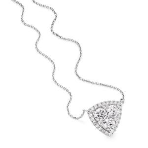 1.2ct Round Brilliant Cut CVD Lab Grown Diamond Pendant en or blanc 14K pour les femmes Fine Jewelry du fabricant - Product Image 2