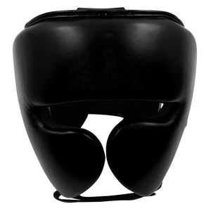 Protector de cabeza de cuero de vaca para boxeo, casco de entrenamiento de boxeo, protector de cabeza, equipo de combate, protección facial - Product Image 1