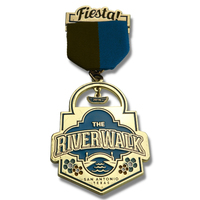 Paillettes Fiesta Pin Broche Médaille de récompense personnalisée
