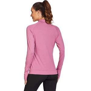 2025 venta al por mayor de Chaquetas deportivas con cremallera para mujer chaqueta de yoga con logotipo personalizado - Product Image 4