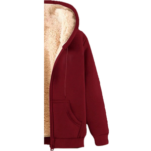 Vestido Sudadera de Forro Polar Personalizado para Mujer, 100% Algodón, Transpirable, Resistente al Viento, Ecológico, Diseño Bordado en Relieve en la Parte Delantera - Product Image 5