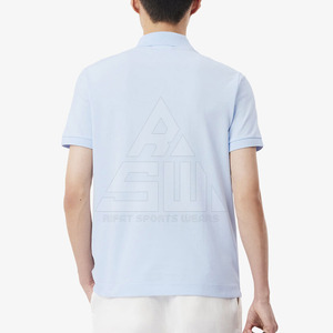 เสื้อเชิ้ตแขนสั้นผู้ชายแบบถักลายเรียบ รุ่นใหม่ปี 2025 ผ้าสแปนเด็กซ์/โพลีเอสเตอร์ แห้งเร็ว ระบายอากาศได้ดี ซึมซับความชื้น - Product Image 2