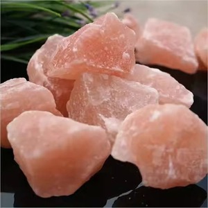Masaje caliente y frío de piedra de sal del Himalaya de cristal Rosa natural personalizado para relajación corporal para masajeador de pies - Product Image 5