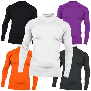 Men Surf Sunscreen Diving Suit Rash Protection <b>t</b>-<b>Shirt</b> Swimsuit Tight Short-Sleeved <b>Swimming</b> Floating UV Protection Diving Suit - Product Image 3