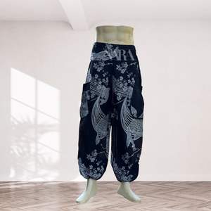 Pantalon ample décontracté et confortable pour hommes avec poches surdimensionnées en toile douce pour un usage quotidien et en voyage - Product Image 2