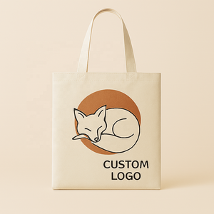 Bolsas de Compra Reutilizables de Lona con Logotipo Personalizado, Bolsas de Transporte de Algodón al por Mayor, Bolsas de Tela Reutilizables Ecológicas para Comestibles - Product Image 2