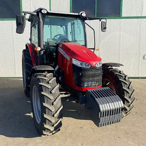 รถแทรกเตอร์แมสซีย์เฟอร์กูสัน 5711 พร้อมรถตักหลังขุด  มีสินค้าพร้อมส่งจำนวนมาก เกียร์ทนทาน ปั๊ม  เครื่องยนต์คัมมินส์ รับน้ำหนักได้ 45 ตัน  จัดส่งรวดเร็ว - Product Image 1