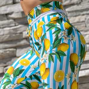 Meilleure vente de leggings XL personnalisés pour femmes grande taille ODM fournir des pantalons pour filles impression par sublimation dernière conception services OEM - Product Image 6