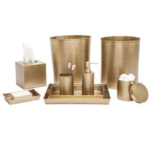 Luxury Quality New Design Fineshed Bathroom <b>Set</b> OF 4 With Brushholder <b>Soap</b> dispenser Bathroom Accessories - Product Image 2