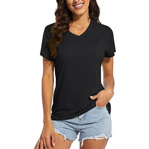 T-shirt écologique personnalisé pour femmes avec logo personnalisé imprimé - Product Image 4