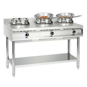 Gas Cooktops <b>Wok</b> Stove with 3 <b>Burners</b> - Product Image 1
