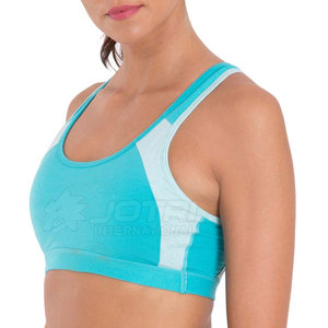 Fabriqué au Pakistan femmes soutien-gorge de sport vêtements actifs soutien-gorge de sport coton polyester sans manches soutien-gorge de sport - Product Image 2