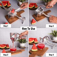 Groothandel Handleiding Juicer Enkele Knijp Citroensap Zware Handheld Aluminium Citroenpers Aangepaste Logo En Prijzen