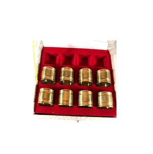 New Arrival Brass <b>Tableware</b> Napkin Ring Dinning <b>Table</b> <b>Decorate</b> Holiday <b>Table</b> Accessories Handmade Use - Product Image 5