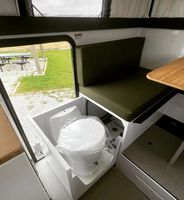 Camping-car compact POP-UP en aluminium léger pour camion 4x4 avec design escamotable, étanche, capacité de charge de 1 tonne, capacité pour 3 personnes