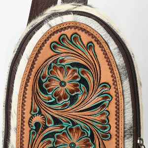 Bolso bandolera con herramientas más vendido, bolso cruzado de piel de vaca natural occidental bohemio, fabricante listo para stock - Product Image 3