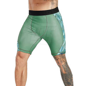 กางเกงขาสั้นรัดกล้ามเนื้อสำหรับผู้ชาย ผ้าซับเหงื่อ สำหรับออกกำลังกายและสวมใส่เพื่อการเล่นกีฬา - Product Image 4