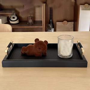 Bandeja de Servicio Artesanal Premium Ecológica Hecha en India, Plato Culinario con Acabado Liso para Banquetes, Catering, Mesa Elegante - Product Image 3