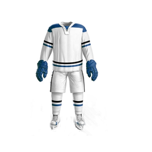 Uniformes de hockey sobre hielo ligeros de alta calidad, diseño personalizado, últimos conjuntos de equipo OEM hechos en Pakistán para hombres - Product Image 4